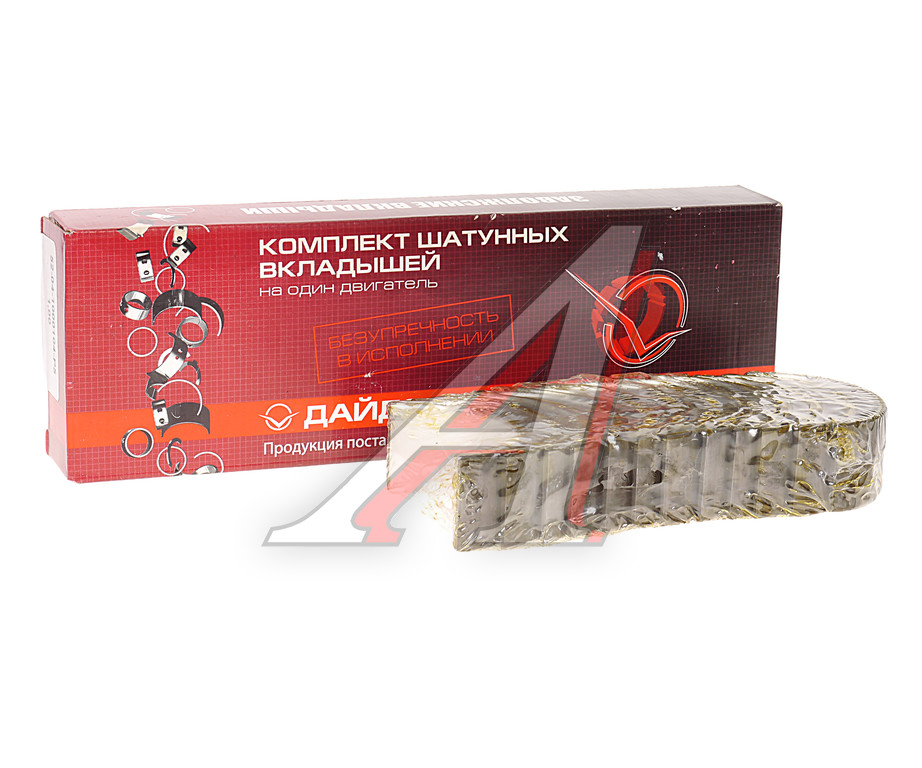 Вкладыши ГАЗ-52 шатунные d+1.00 ДАЙДО МЕТАЛЛ РУСЬ
