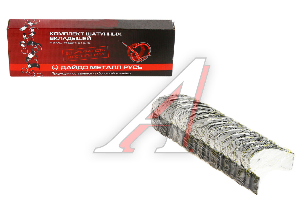 Вкладыши ГАЗ-53 шатунные d+0.50 ДАЙДО МЕТАЛЛ РУСЬ