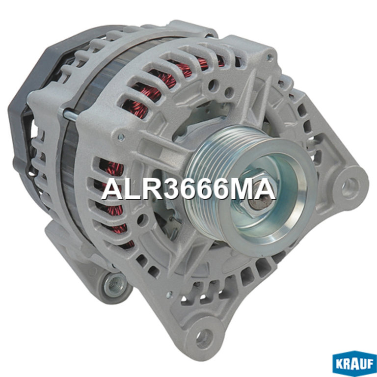 Генератор ГАЗ-3302 дв.CUMMINS ISF 2.8 14В 120А (контакты-болты) KRAUF