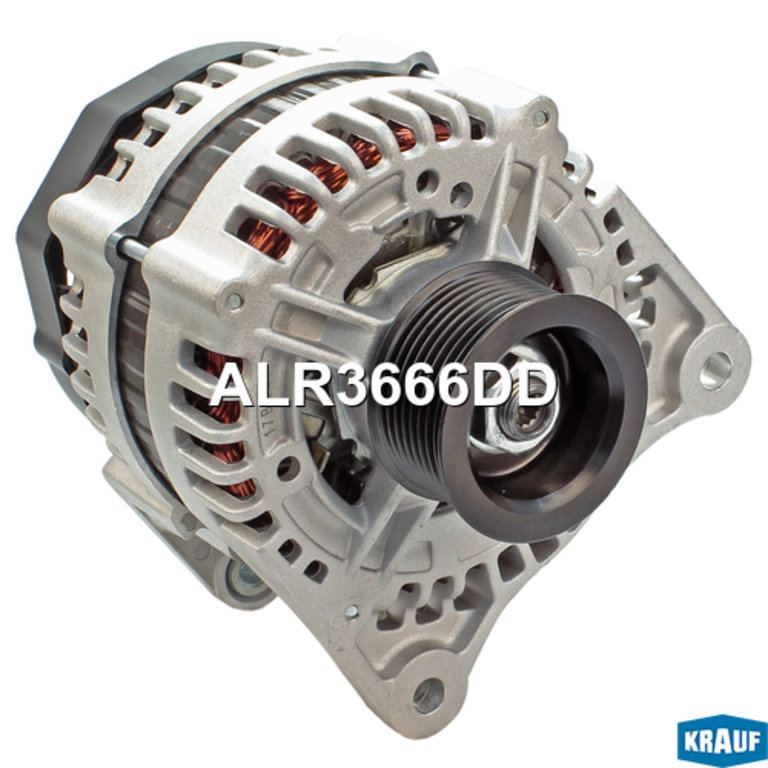 Генератор ГАЗ-3302 дв.CUMMINS ISF 2.8 14В 120А (контакты-болты) KRAUF