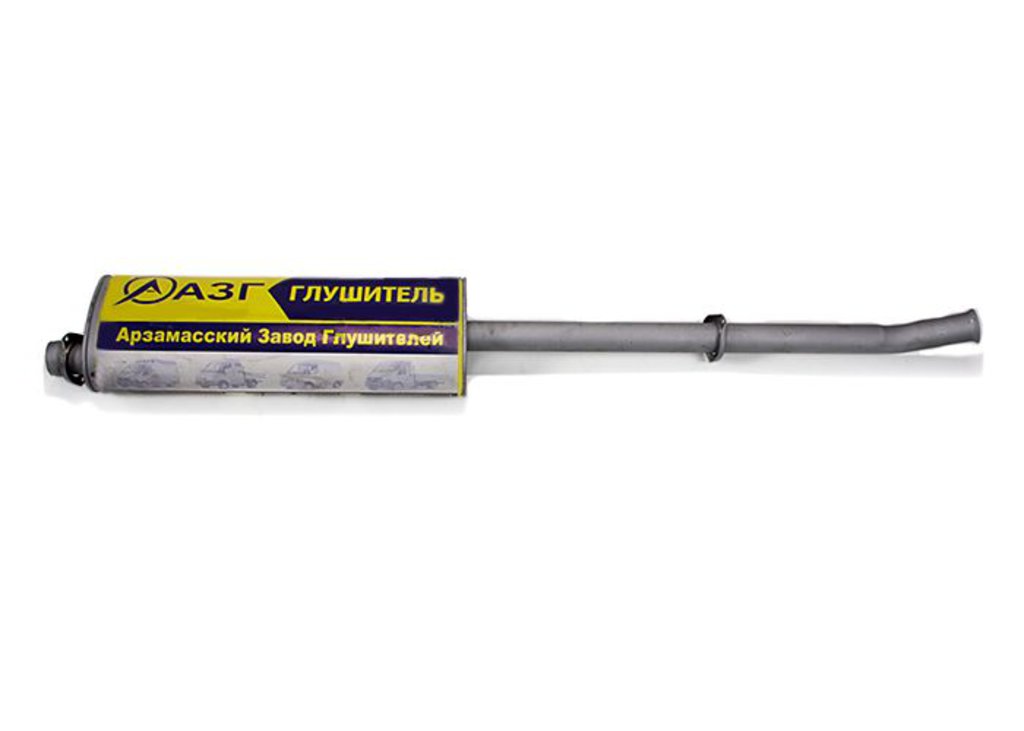Глушитель ГАЗ-3302 Next дв.А274 Evotech 2.7 ЕВРО-5 усиленный длинный АЗГ