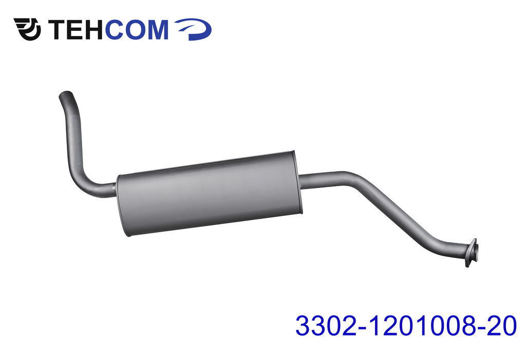 Глушитель ГАЗ-3302 Next,Бизнес дв.УМЗ,Evotech,CUMMINS (ГБО) ЕВРО-4,5 ТЕХКОМ