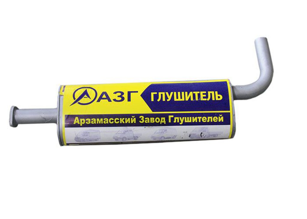Глушитель ГАЗ-3302 Бизнес дв.CUMMINS 2.8 ЕВРО-5 усиленный АЗГ