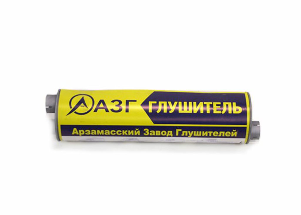 Глушитель ГАЗ-3302,3221,2705 дв.ЗМЗ.402,405,406,ГАЗ-560 труба 66мм АЗГ