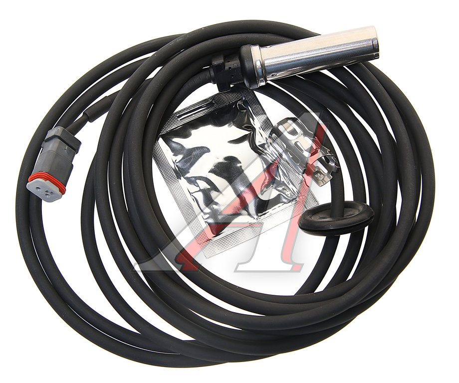 Датчик АБС КАМАЗ VOLVO RENAULT колеса прямой (L 4014мм) без фиксатора TE PARTS