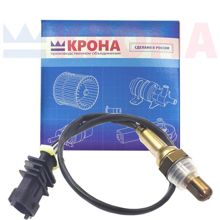 Датчик кислорода ГАЗ-3302 дв.ЗМЗ-405,409 дв.УМЗ,ГАЗель Next дв.Evo Tech КРОНА
