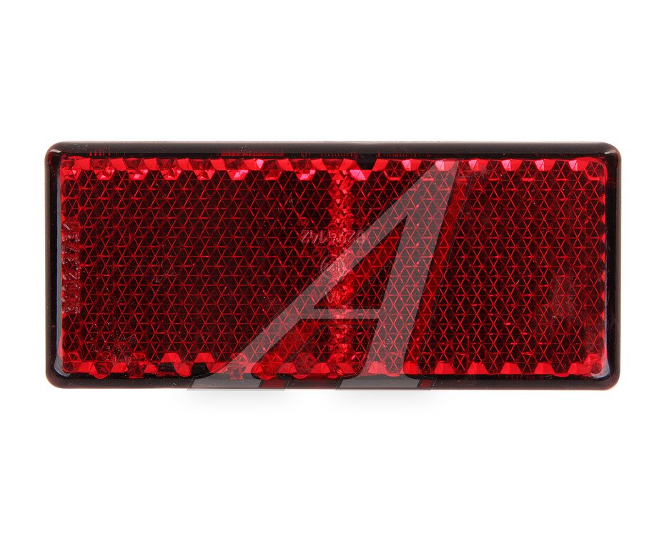 Катафот ГАЗ-2705 задний красный (50х120 мм) (крепление винт) ОСВАР