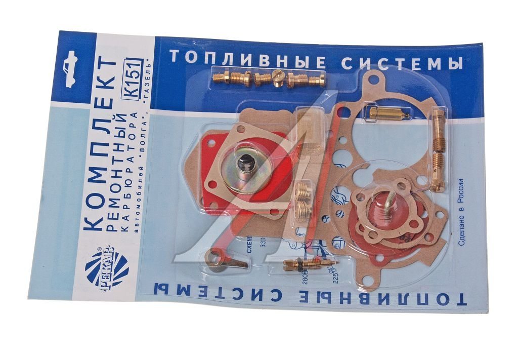 Ремкомплект карбюратора ГАЗ-2410,3302 К-151 №1 PEKAR