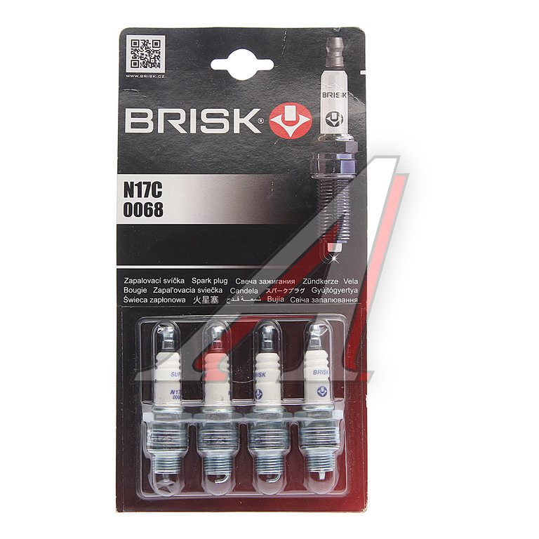 Свеча зажигания ГАЗ-2410 BRISK N17С комплект