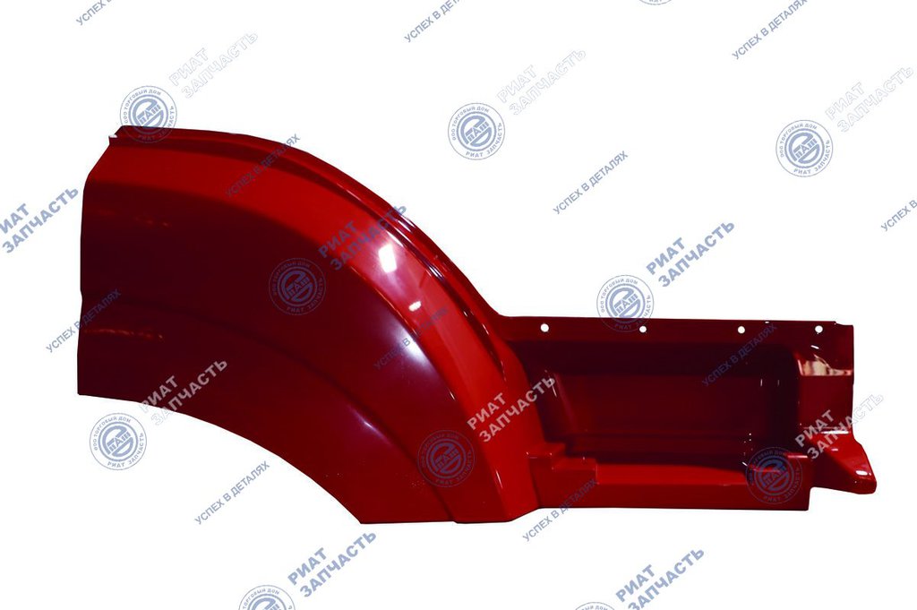 Крыло КАМАЗ-5490 правое передняя часть (красный) (ОАО РИАТ)
