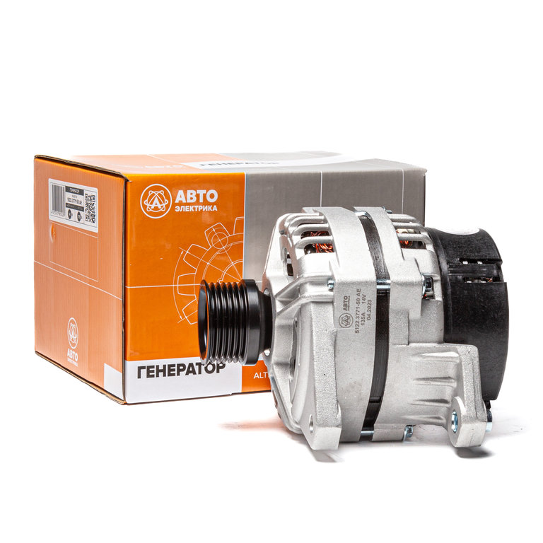 Генератор ГАЗ-3302,УАЗ дв.УМЗ-4216,EvoTech 2.7 14В 135А шкив поликлиновой AVTOELECTRICA
