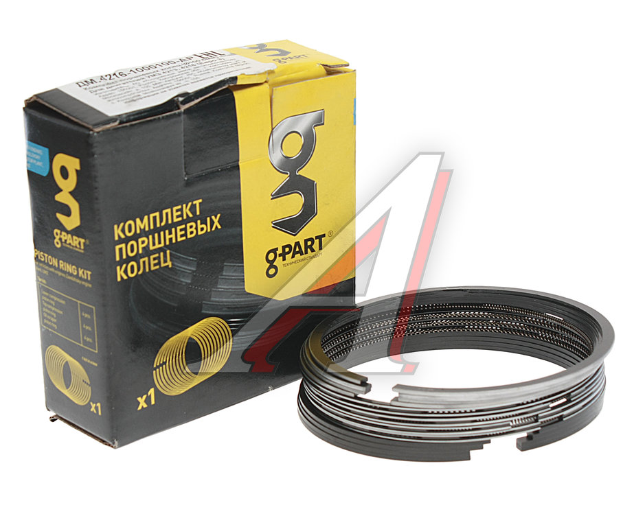 Кольца поршневые УАЗ-3160,315195 УМЗ-421 d 100.5 комплект на двигатель G-PART (ОАО ГАЗ)