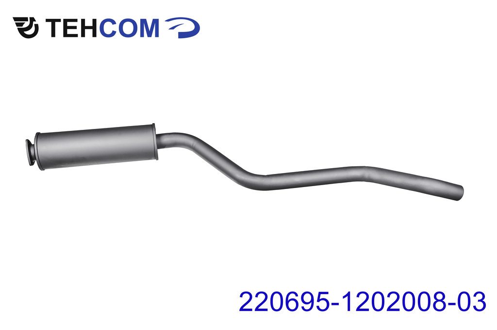 Резонатор УАЗ-220695 дв.ЗМЗ-409 ЕВРО-3 ТЕХКОМ