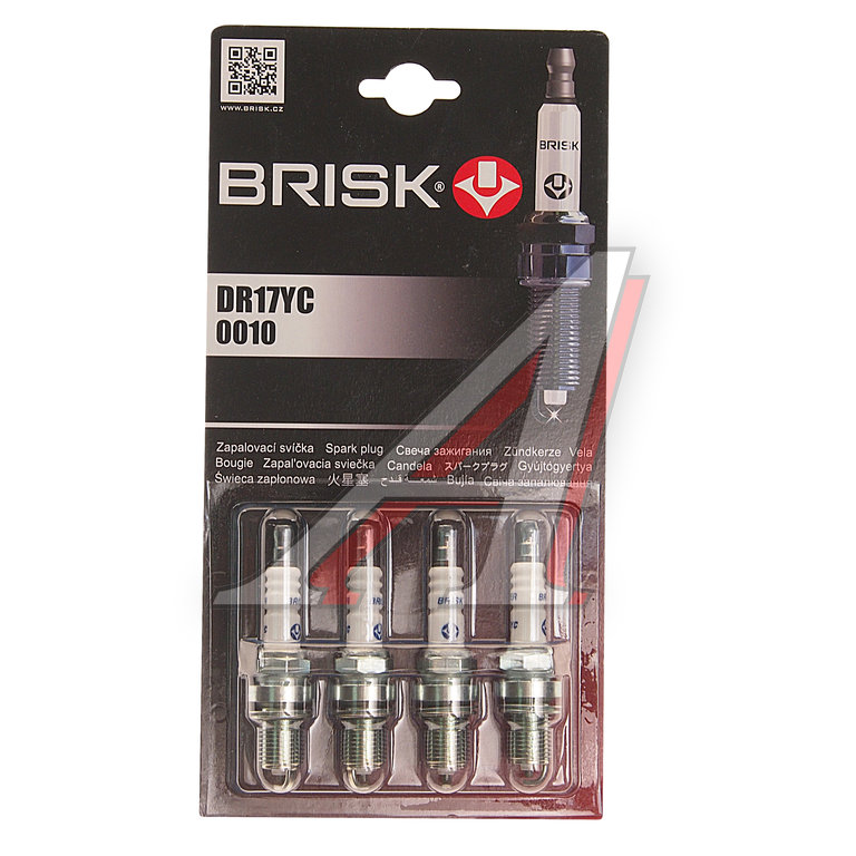 Свеча зажигания ЗМЗ-40524 ЕВРО-3 BRISK DR17YC SUPER комплект