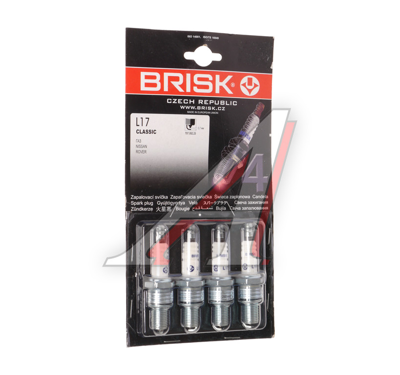 Свеча зажигания ЗМЗ-406 BRISK L17 CLASSIK комплект