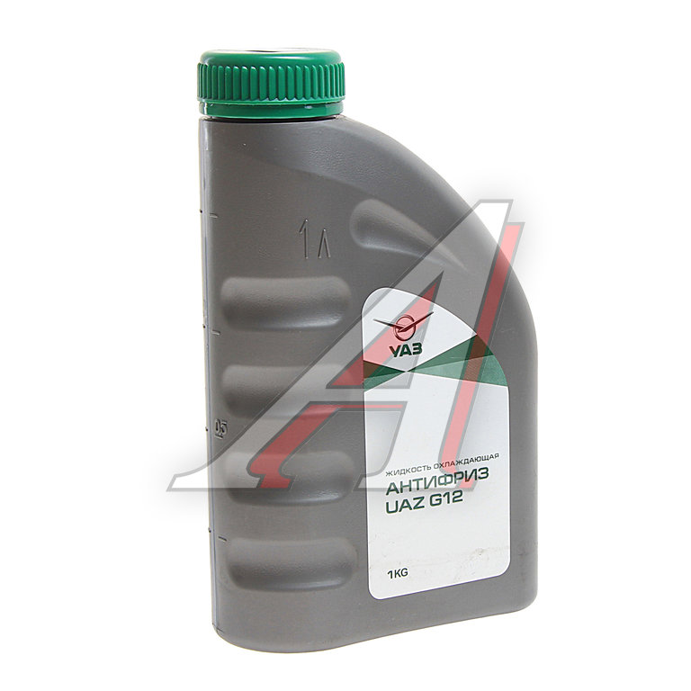 Антифриз зеленый -40C 1кг G12 упаковка (ОАО УАЗ)